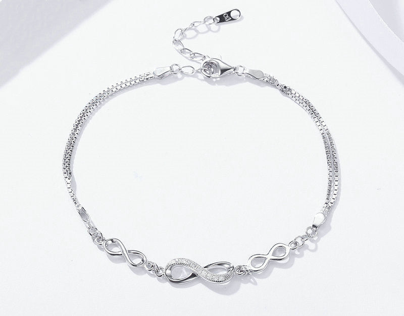 XSpiritual™- "Infinite Love" bracelet - Silver 925