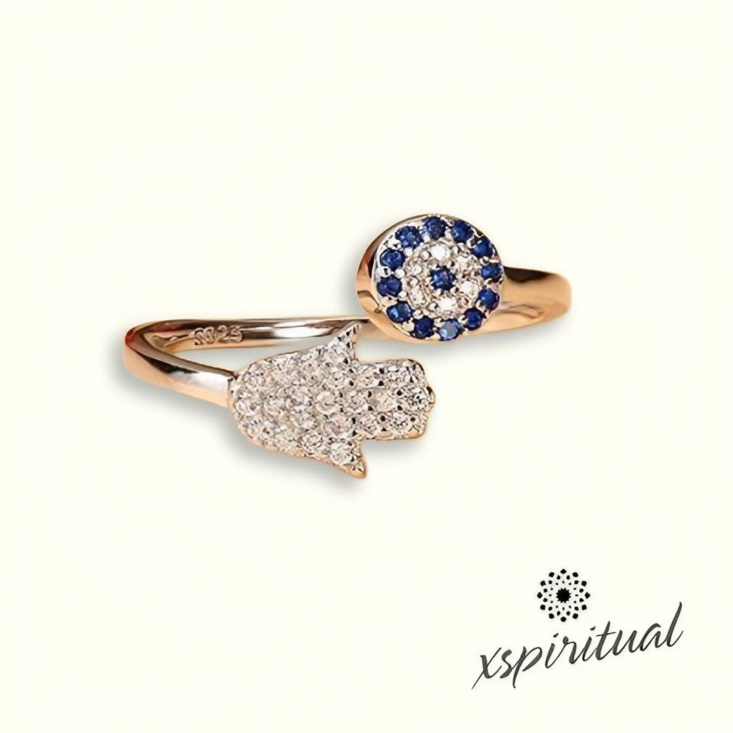 XSpiritual™- “Guardians of Light” Adjustable Women's Ring