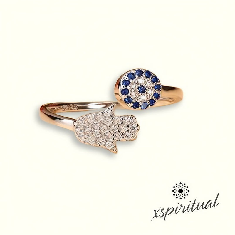 XSpiritual™- “Guardians of Light” adjustable women's ring