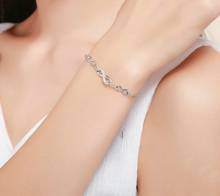 XSpiritual™- "Infinite Love" bracelet - Silver 925