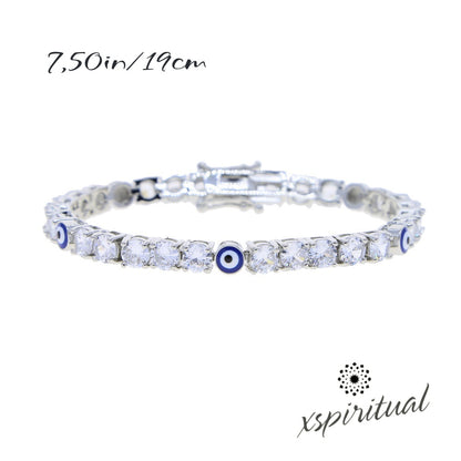 Xspiritual™-“Eye of Light” tennis bracelet