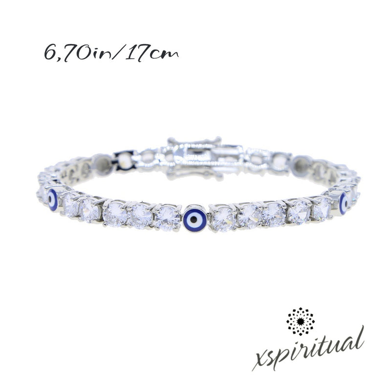 Xspiritual™-“Eye of Light” tennis bracelet