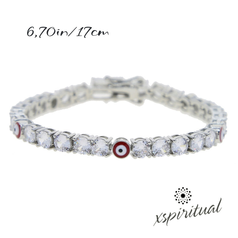 Xspiritual™-“Eye of Light” tennis bracelet