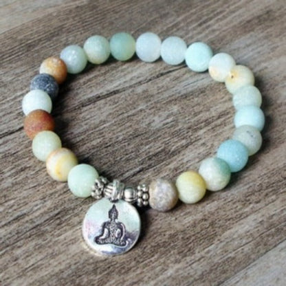 XSpiritual™- Amazonite Bracelet with Beneficial Properties