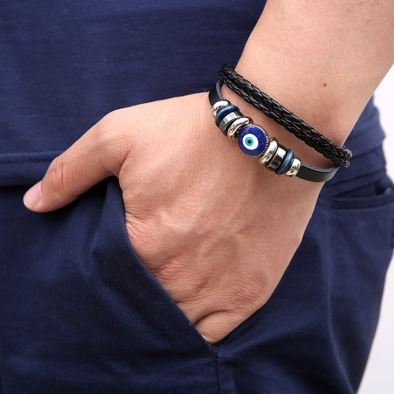 XSpiritual™- Bracelet Man "Evil Eye"