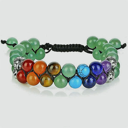 XSpiritual™- Double row "Chakra" bracelet