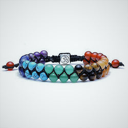 XSpiritual™- Double row Chakra bracelet