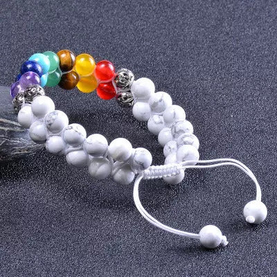 XSpiritual™- Double row "Chakra" bracelet